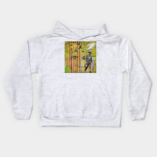 Releasing the Past Kids Hoodie by funhousejen